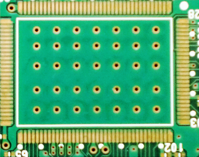 放熱用パターン